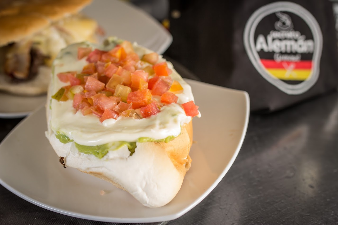 Imagen de un completo de Secreto Alemán